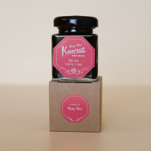 Kaweco - Fountain Pen Ink - 50ml Bottle - Ruby Red