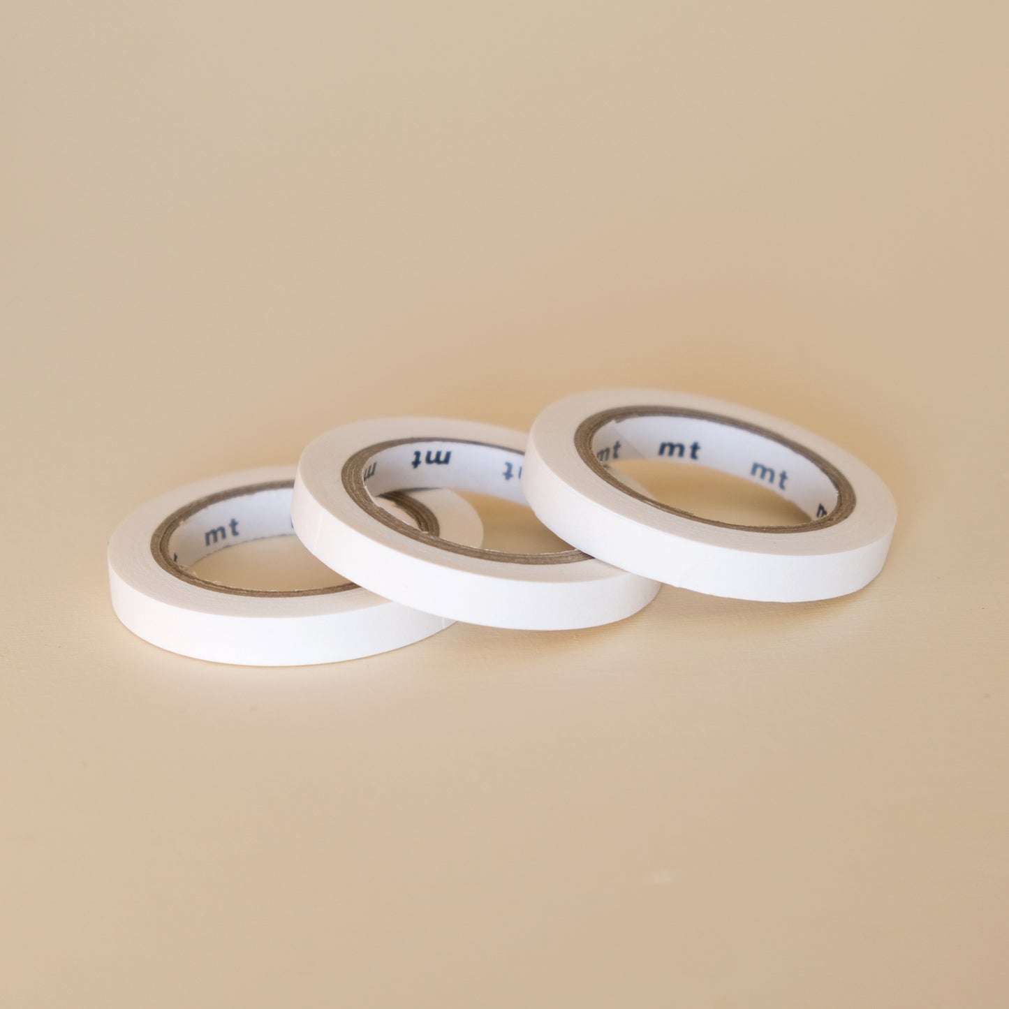 MT Masking Tape - White - Slim 3-Pack